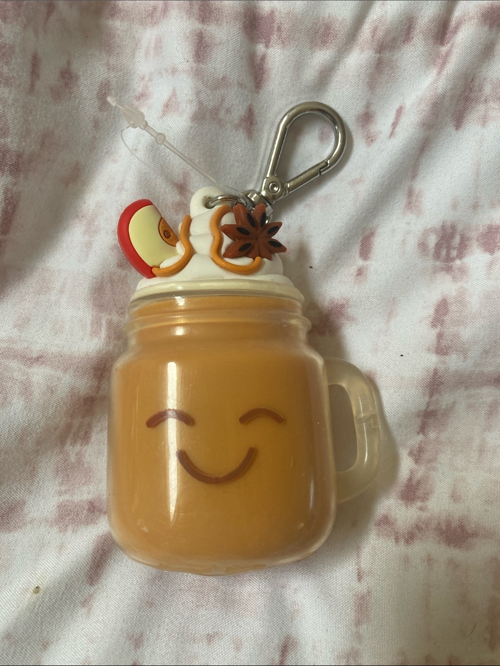 Bath & Body Works Apple Cider Happy Mug Pocketbac Hand Sanitizer Holder